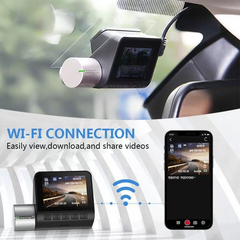 Dash Cam 2.7K HD with 2-Inch Screen, Supports 24-hour Monitoring for BYD