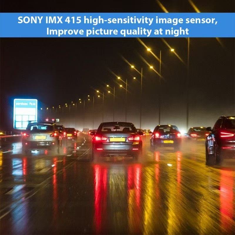 Dash Cam 2.7K HD with 2-Inch Screen, Supports 24-hour Monitoring for BYD