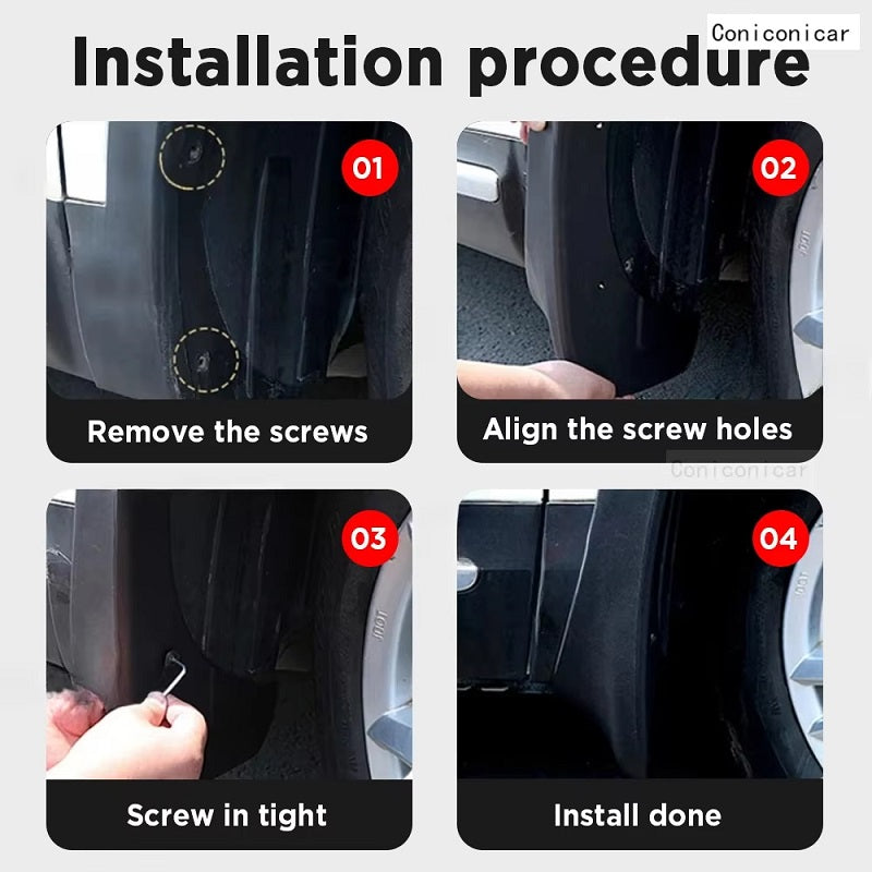 Mud Flaps for BYD Dolphin