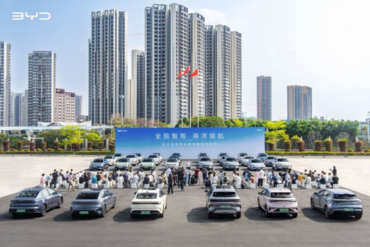 BYD sold nearly million passenger vehicles in Q1, up 60%. Export is up 111% to a new record-high
