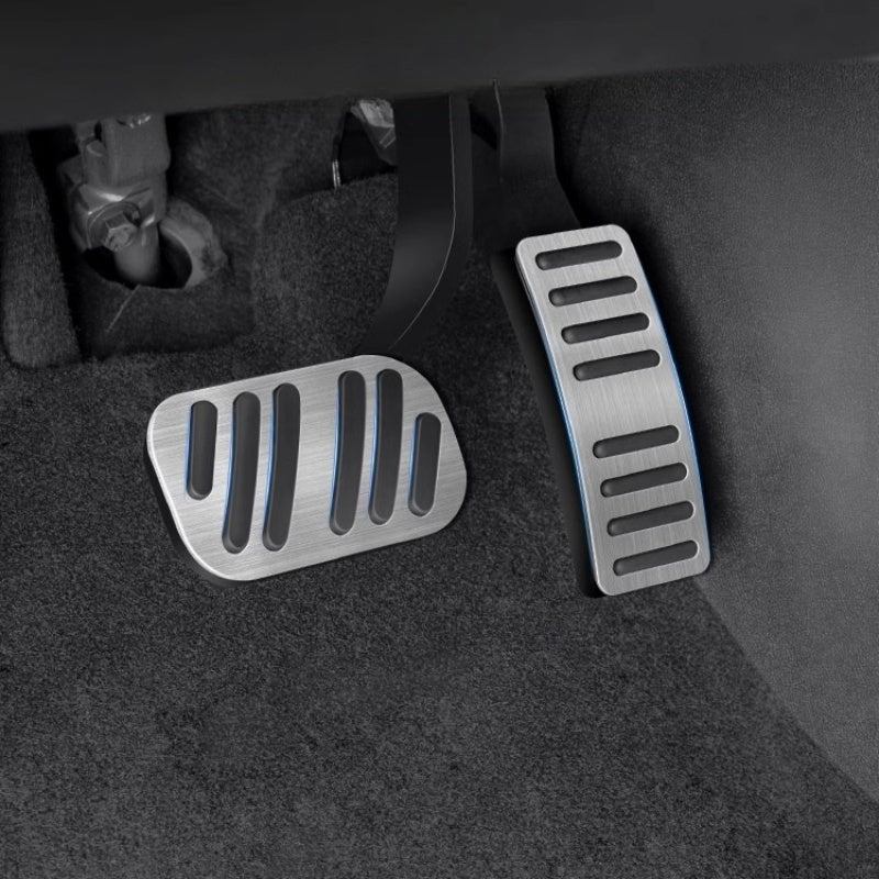 Brushed Aluminum Performance Pedals for BYD Atto 2