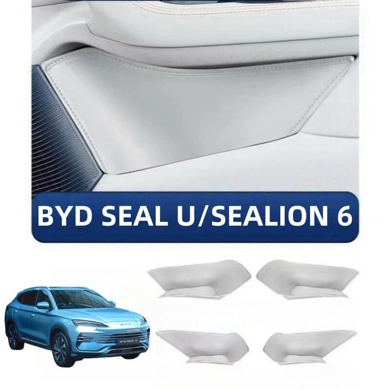 Car Door Storage Box Mat (Four Pieces) for BYD Seal U/Sealion 6