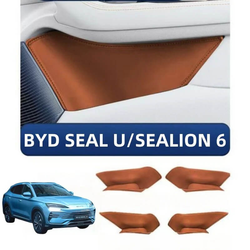 Car Door Storage Box Mat (Four Pieces) for BYD Seal U/Sealion 6