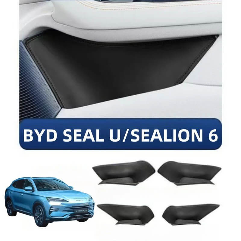 Car Door Storage Box Mat (Four Pieces) for BYD Seal U/Sealion 6
