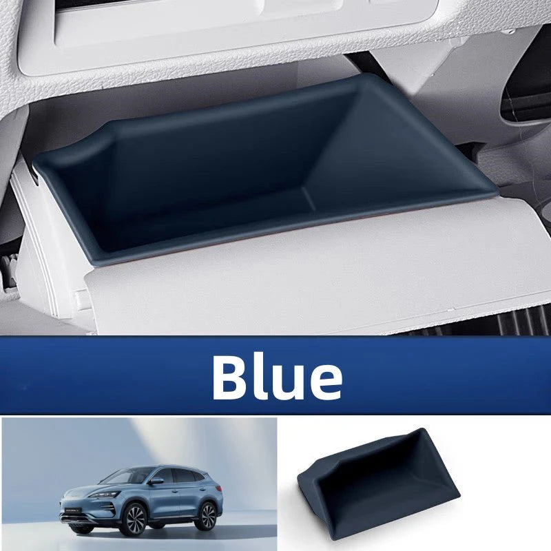 Car Under The Steering Wheel Storage Box Silicone Pad for BYD Sealion 6/Seal U