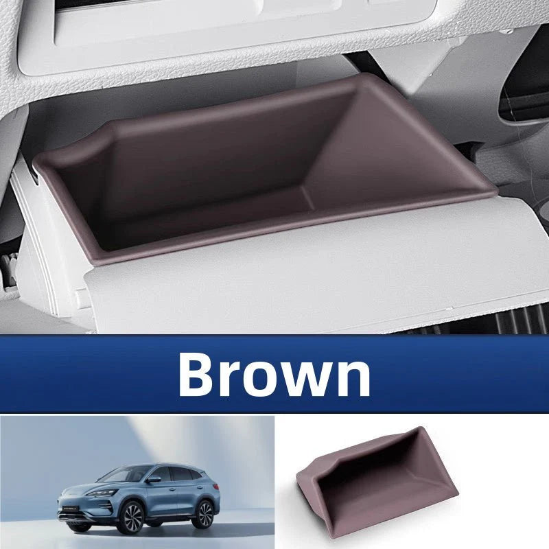 Car Under The Steering Wheel Storage Box Silicone Pad for BYD Sealion 6/Seal U