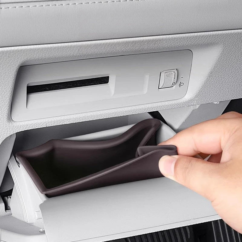 Car Under The Steering Wheel Storage Box Silicone Pad for BYD Sealion 6/Seal U