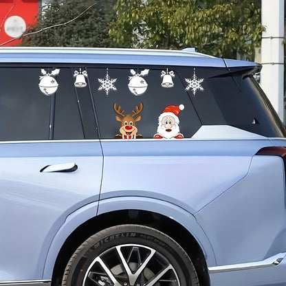 Father Christmas & Reindeer Stickers for BYD