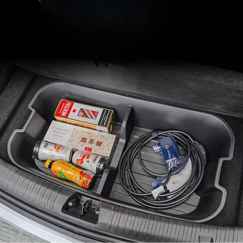Front Frunk Storage Box Rear Trunk Organizer Tray for BYD Seal