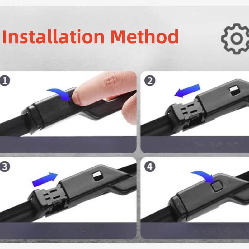 Front Windshield Wiper （Two Pieces）for BYD Seal U/Sealion 6