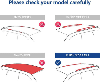 Roof Racks for BYD（2 Pcs）
