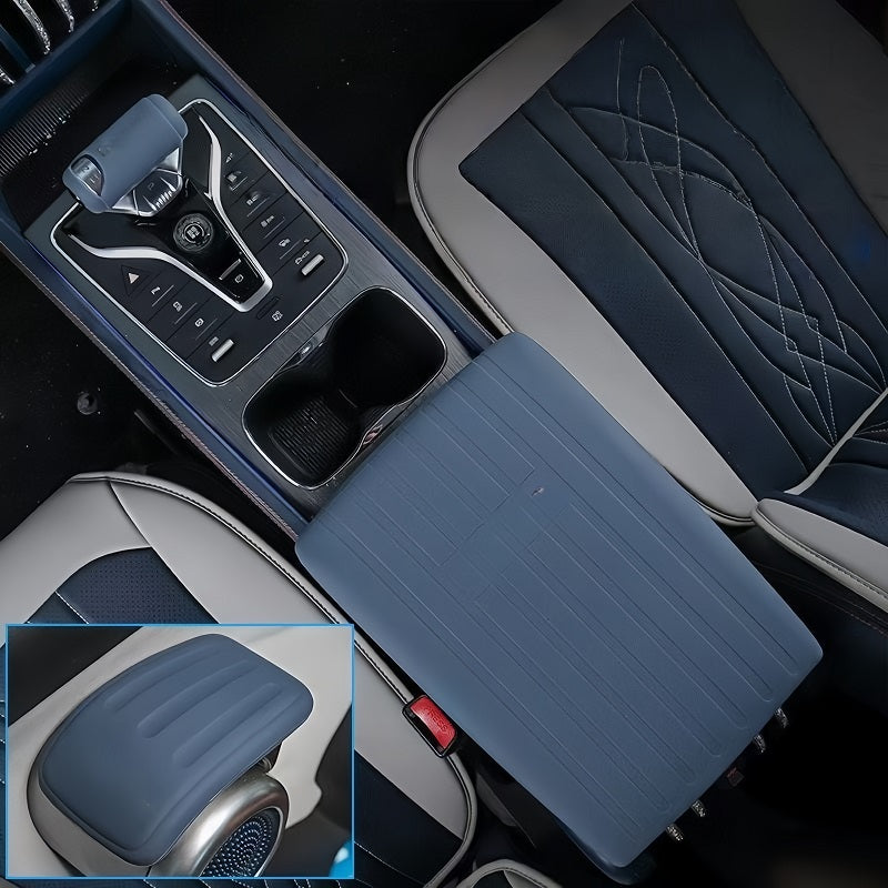 Silica Gel Gear Shift Collars Armrest Box Cover for BYD Atto 3