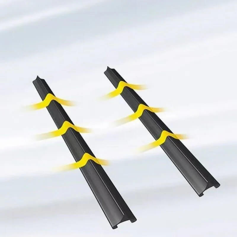 Windshield Wiper Mute Wiper (Two Pieces) for BYD SEAL